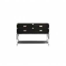 Консоль черная с ящиками 130*40*90см 46AS-CT4116-BL 